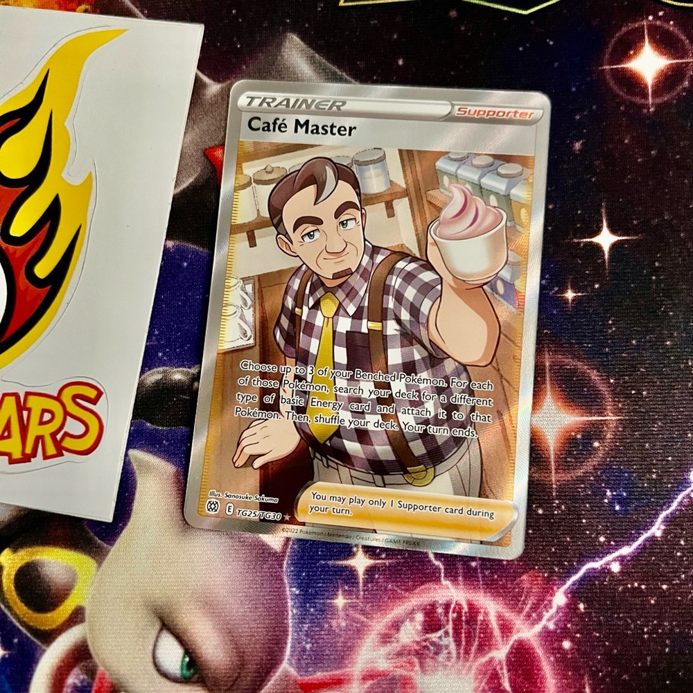 pokemon cafe master card  brilliant stars